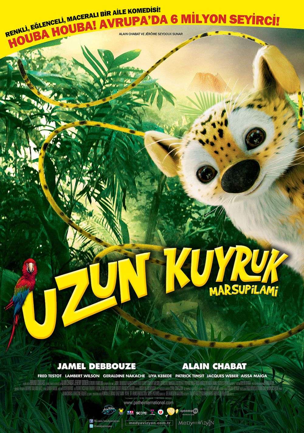 Uzun Kuyruk Marsupilami - 2012 BRRip XviD - Türkçe Dublaj Tek Link indir
