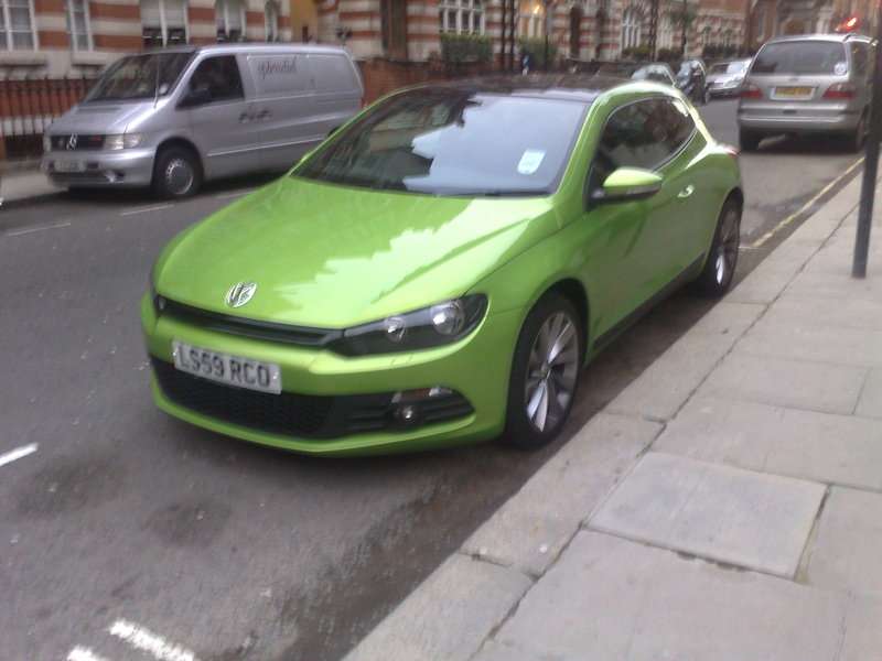 Intriguing Colour for a Scirocco called Jade Green I beleive 