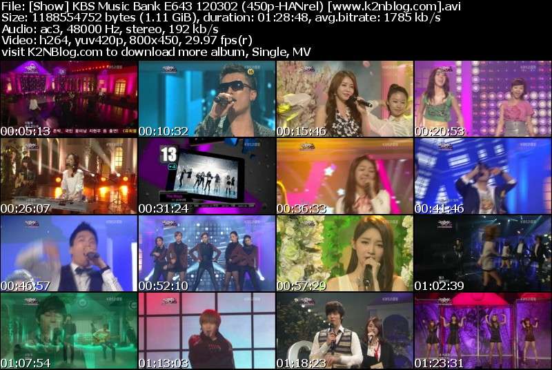 [Show] KBS Music Bank E643 120302